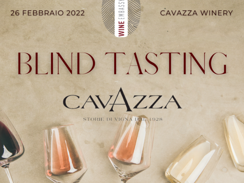 cover Blind Tasting @ Cavazza 26.02.2022